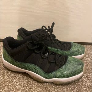 Jordan Retro 11 ‘Green Snakeskin’